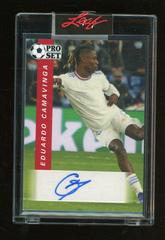 Eduardo Camavinga [Red] Soccer Cards 2022 Pro Set Autographs Prices