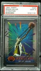 Reggie Miller [w/ Coating] #235 Basketball Cards 1994 Finest Prices