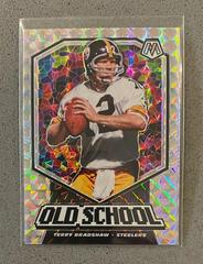 Terry Bradshaw Silver Football Cards 2020 Panini Mosaic Old School Prices