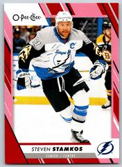 Steven Stamkos [Red Border] #10 Hockey Cards 2023 O-Pee-Chee Prices
