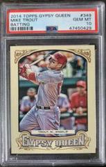 Mike Trout [Reverse Image] Baseball Cards 2014 Topps Gypsy Queen Prices