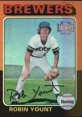 Robin Yount [1975 Reprint] #86 Baseball Cards 2001 Topps Archives Reserve Prices