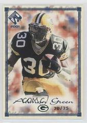 Ahman Green [Silver Framed] #38 Football Cards 2001 Pacific Private Stock Prices