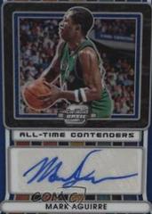 Mark Aguirre [Blue] #21 Basketball Cards 2022 Panini Contenders Optic All-Time Autograph Prices