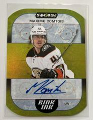 Maxime Comtois #RI-MA Hockey Cards 2022 Upper Deck Synergy Rink Ink Autographs Prices