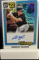 Andrew Vaughn [White Mojo] Baseball Cards 2022 Panini Donruss Optic Retro 1981 Signatures Prices