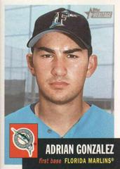 Adrian Gonzalez #184 Baseball Cards 2002 Topps Heritage Prices