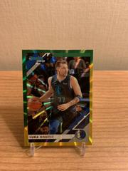 Luka Doncic [Green, Yellow Laser] #46 Basketball Cards 2019 Panini Donruss Prices