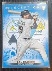 Cal Raleigh [Blue] #3 Baseball Cards 2022 Topps Inception Prices