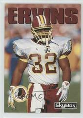 Ricky Ervins Football Cards 1992 Skybox Impact Prices