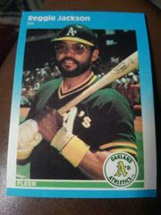 Reggie Jackson Baseball Cards 1987 Fleer Update Prices