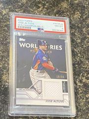 Jose Altuve Baseball Cards 2023 Topps World Series Champion Relics Prices
