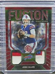 Josh Allen [Cobalt] Football Cards 2022 Panini Elements Fusion Swatches Prices