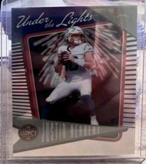 Justin Herbert [Sapphire] #UL-31 Football Cards 2022 Panini Legacy Under The Lights Prices