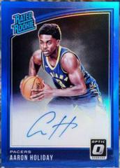 Aaron Holiday [Autograph Holo] #176 Basketball Cards 2018 Panini Donruss Optic Prices