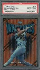 Mark McGwire [w/ Coating] #30 Baseball Cards 1997 Finest Prices