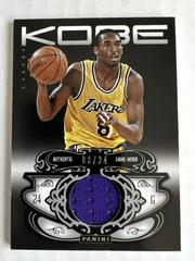 Kobe Bryant [Memorabilia] #39 Basketball Cards 2012 Panini Kobe Anthology Prices