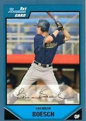 Brennan Boesch Baseball Cards 2007 Bowman Prospects Prices