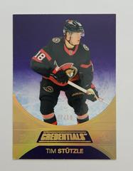 Tim Stutzle [Purple] #28 Hockey Cards 2021 Upper Deck Credentials Prices