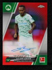 Julian Green [Green] Soccer Cards 2021 Topps Chrome Bundesliga Autographs Prices