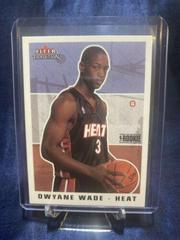 Dwyane Wade Basketball Cards 2003 Fleer Prices