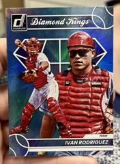 Ivan Rodriguez [Carolina Blue] #3 Baseball Cards 2023 Panini Donruss Prices