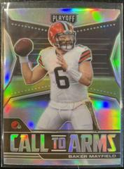 Baker Mayfield #CA-BMA Football Cards 2021 Panini Playoff Call to Arms Prices