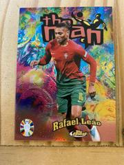 Rafael Leao [Rose Gold Refractor] #TM-RL Soccer Cards 2023 Topps Finest Road To UEFA EURO The Man Prices