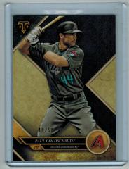 Paul Goldschmidt [Onyx] #5 Baseball Cards 2017 Topps Triple Threads Prices