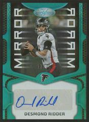 Desmond Ridder [Teal] #MS13 Football Cards 2023 Panini Certified Mirror Signatures Prices