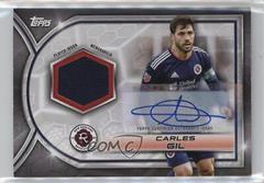Carles Gil #R-CG Soccer Cards 2023 Topps MLS Relics Autographs Prices