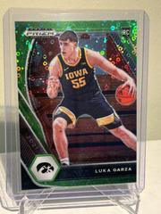 Luka Garza [Neon Green Circle Prizm] Basketball Cards 2021 Panini Prizm Draft Picks Prices