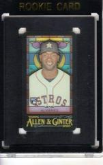 Yordan Alvarez [Mini Stained Glass] #118 Baseball Cards 2020 Topps Allen & Ginter Prices