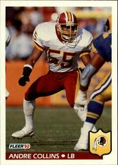 Andre Collins #416 Football Cards 1992 Fleer Prices