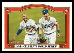 Mookie Betts, Cody Bellinger #cc-1 Baseball Cards 2021 Topps Heritage Combo Cards Prices