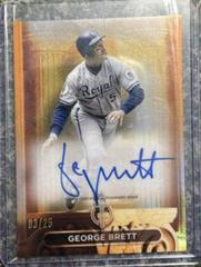 George Brett Baseball Cards 2024 Topps Tribute Pillars of the Game Autograph Prices