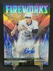 Jordan Lawlar [Autograph Silver Prizm] Baseball Cards 2021 Panini Prizm Draft Picks Fireworks Prices