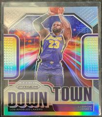 LeBron James [Silver Prizm] #18 Basketball Cards 2020 Panini Prizm Downtown Bound Prices
