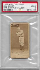 Bill Bishop [Bat at Ready Over R Shoulder] Baseball Cards 1887 N172 Old Judge Prices