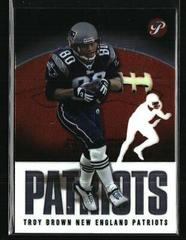Troy Brown #5 Football Cards 2003 Topps Pristine Prices