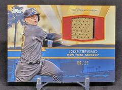 Jose Trevino [Red] #ASSC-JT Baseball Cards 2022 Topps Update All Star Stitches Relics Prices