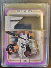 Aaron Judge Baseball Cards 2023 Topps Definitive Jumbo Relic Collection Prices