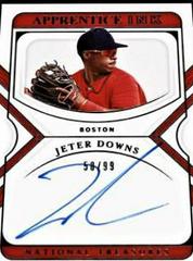 Jeter Downs Baseball Cards 2022 Panini National Treasures Apprentice Ink Autographs Prices