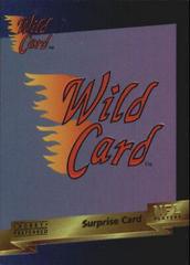 Surprise Card [Superchrome] Football Cards 1993 Wild Card Prices