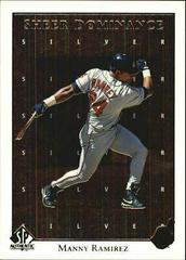 Manny Ramirez #SD18 Baseball Cards 1998 SP Authentic Sheer Dominance Prices