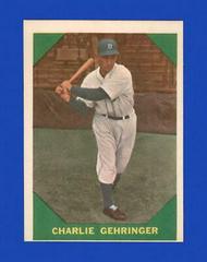 Charlie Gehringer #58 Baseball Cards 1960 Fleer Prices