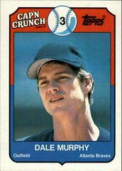 Dale Murphy #11 Baseball Cards 1989 Cap'N Crunch Prices
