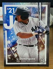 Jasson Dominguez Baseball Cards 2021 Bowman Platinum Precious Elements Prices