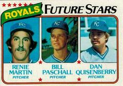 Royals Future Stars [Martin, Paschall, Quisenberry] #667 Baseball Cards 1980 Topps Prices
