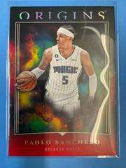 Paolo Banchero [Red] #18 Basketball Cards 2023 Panini Origins Prices